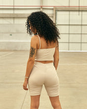 Carregar imagem no visualizador da galeria, Bermuda Biker Miss You Beige - Sabassi Company - Shorts