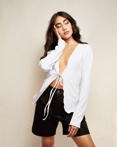 Blusa Fru Fru branco - Sabassi Company - Blusa